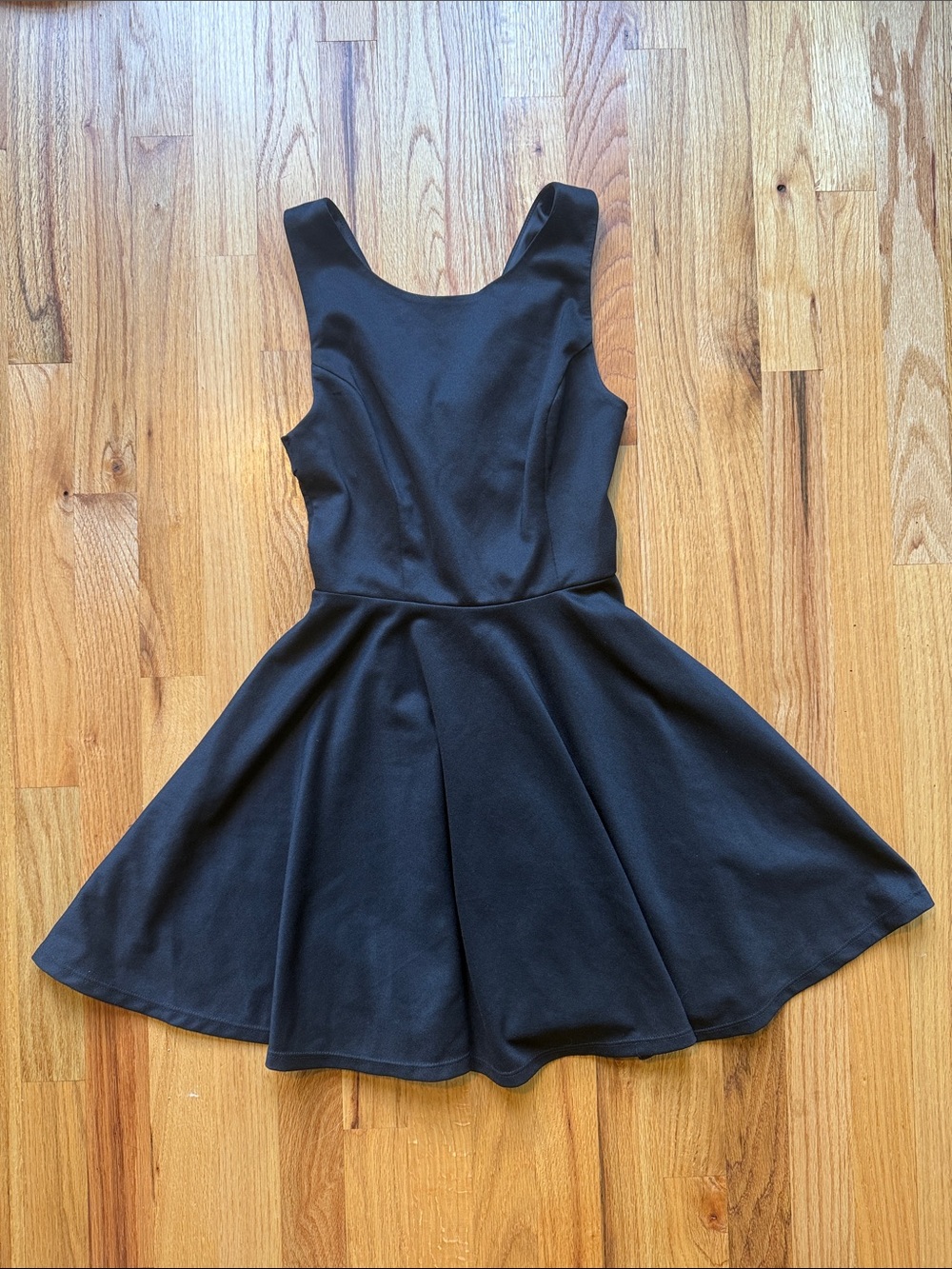 Guess Little Black Dress Fit and Flare Sleeveless